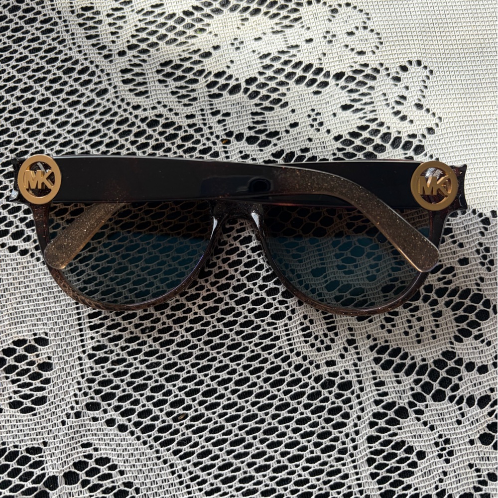 Michael Kors Tortoiseshell Cat-Eye Sunglasses - Brown - Picture 3 of 3
